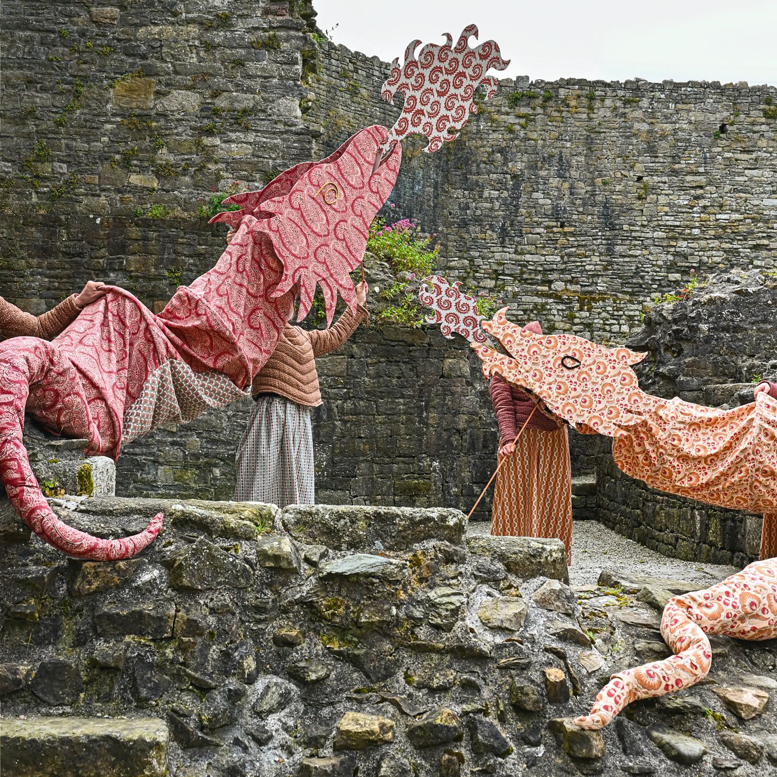 A 13th-century Welsh castle gets taken over by the best of this year's new fabric collections