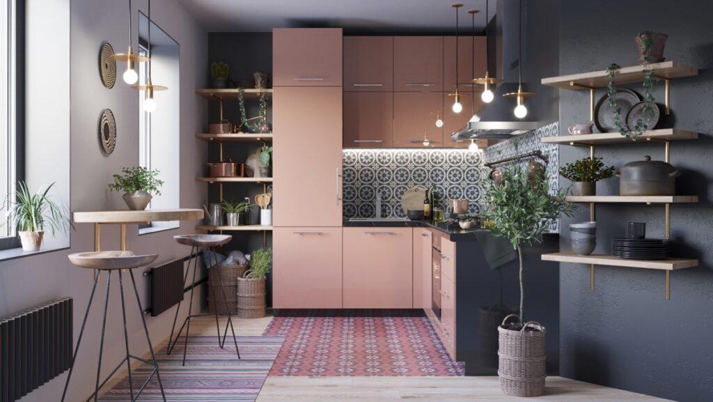 Gợi ý thiết kế nội thất phòng bếp biệt thự mới nhất 2022! 8