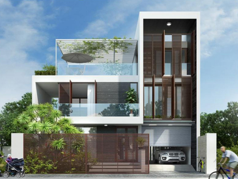 Top 19 mẫu nhà phố hiện đại ở Hà Nội năm 2023
