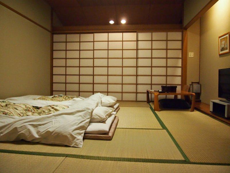 Phòng ngủ với đơn giản với nội thất kiểu Nhật